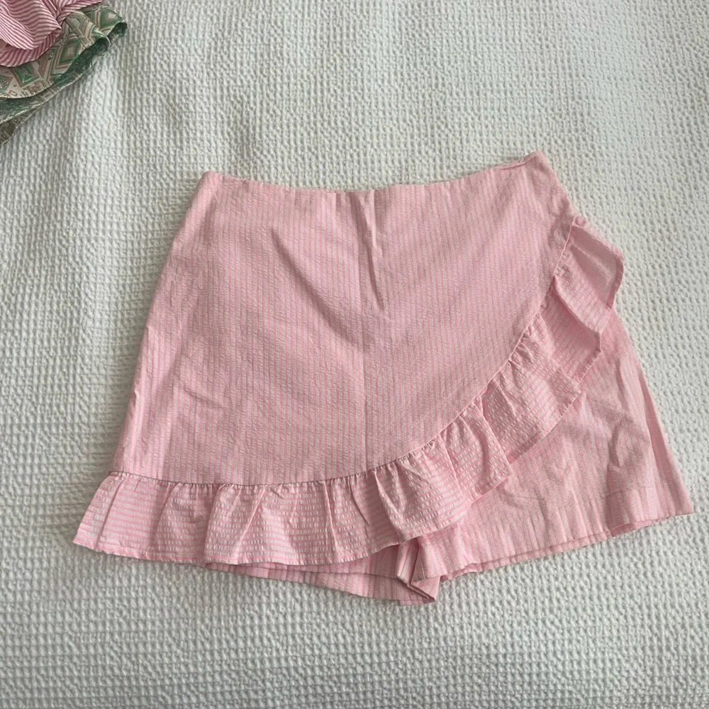Pink Ruffle Women's Skort - Picture 1 of 3